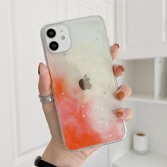 Чехол для iPhone с узором омбре Shein