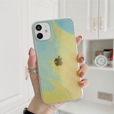 Чехол для iPhone с узором омбре Shein