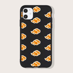 Чехол для iPhone с узором облака Shein