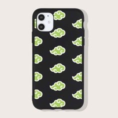 Чехол для iPhone с узором облака Shein