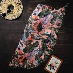 с оборками Растения Накидки Shein