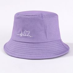 Детская шляпа с вышивкой сердечка Shein
