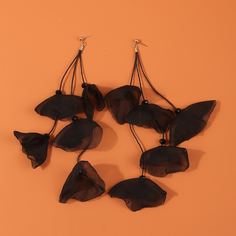 Серьги-подвески с лепестками Shein