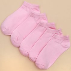 5 пар однотонные носки Shein