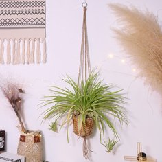 Вешалка для растений макраме 1шт Shein