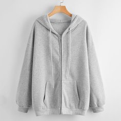Свитшот на кулиске с капюшоном Shein
