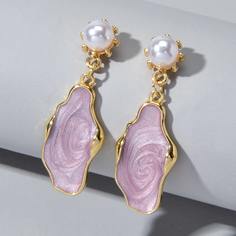 Серьги-подвески с искусственным жемчугом Shein