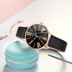 Круглые кварцевые часы 1шт Shein