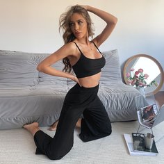 Однотонная пижама Shein