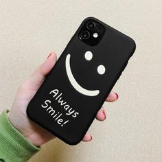 Чехол для iPhone с текстовым принтом Shein