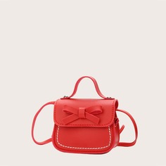 Сумка-сэтчел с бантом для девочек Shein