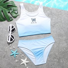 Животный милый Купальники для девочек Shein