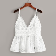 Нарядный Белый Топ Ками Из Шитья Shein