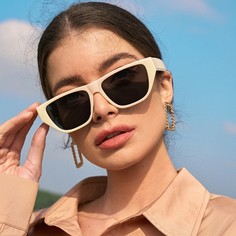 Солнцезащитные очки в акриловой оправе Shein