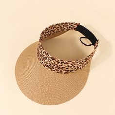 Шляпа-козырек с леопардовым принтом Shein
