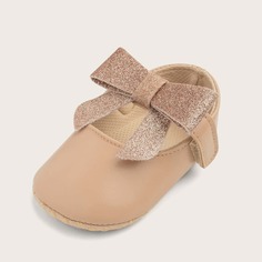 Балетки с бантом для девочек Shein