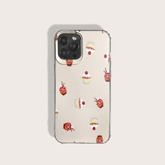 Чехол для iPhone с принтом кекса Shein