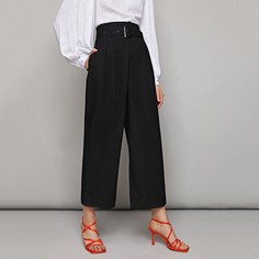 Широкие брюки с поясом Shein