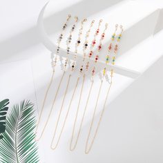 4шт цепочка для защитной маски Shein