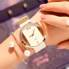 1шт круглые стрелочные наручные часы и 1шт браслет Shein