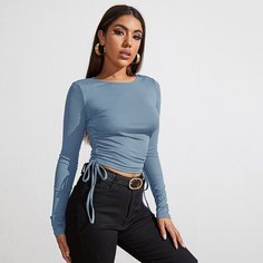 Футболка на кулиске Shein