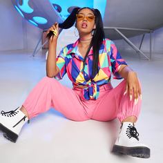 Блузка размера плюс с геометрическим принтом Shein