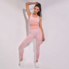 крест на крест Полосатый Спортивный комплектный костюм Shein