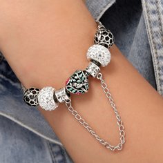 Оригинальный браслет со стразами Shein