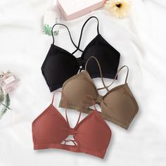 Кросс-бюстгальтер Girls 3 после зачисления Shein