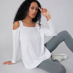 Топ из смесового хлопка Shein