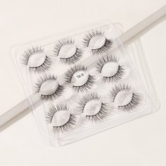 Натуральные накладные ресницы 9 пар Shein
