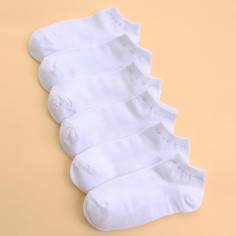 Однотонные носки 6 пар Shein