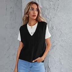 Трикотажный жилет Shein