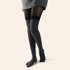 Прозрачные колготки в горошек Shein