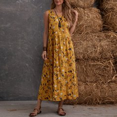 Растения Бохо Платье Shein