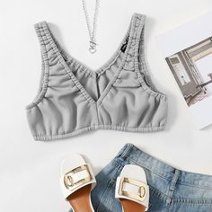 Обычный теплый жилет сверху Shein