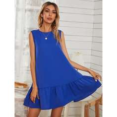 Однотонное платье Shein