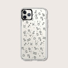 Прозрачный чехол для iPhone с узором созвездия Shein