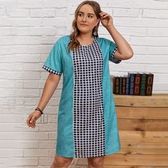 Платье размера плюс Shein