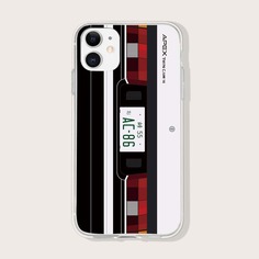 Чехол для iPhone с принтом "номер автомобиля Shein