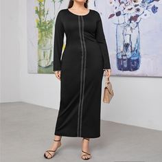 Облегающее платье размера плюс Shein