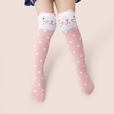 Гольфы с графическим рисунком для девочек Shein