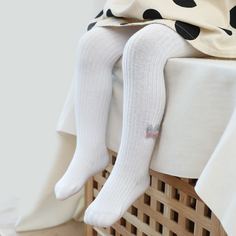 Колготки с бантом для девочек Shein