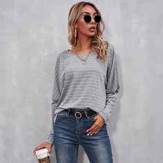Футболка в полоску Shein
