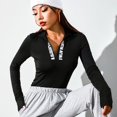 Футболка с текстовым принтом Shein
