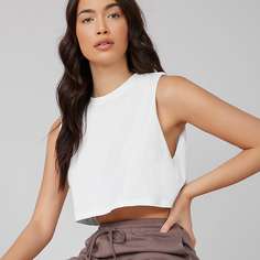 Обычный короткий жилет-топ Shein