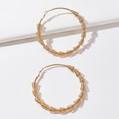 Серьги-кольца из металла Shein