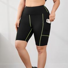 Споритивные шорты размера плюс Shein