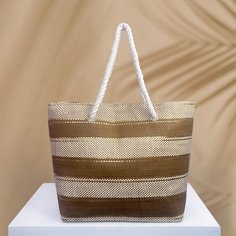 двойная ручка Контрастный цвет Отпуск Сумки-тоут Shein
