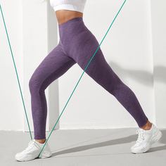 Спортивные леггинсы с высокой талией Shein